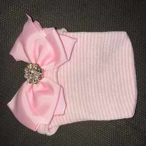 Baby bow hat
